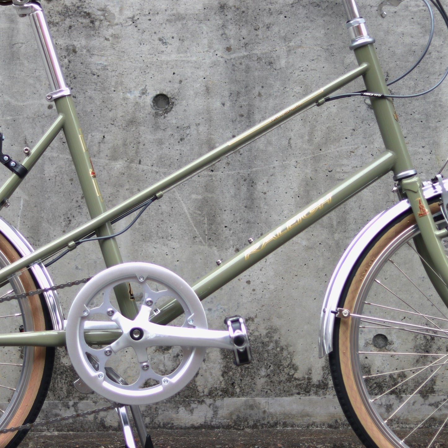 RSM（RSW Sport Mixte） ラレー スモールホイールスポーツミキスト クロモリフレーム フラットバーミニベロ