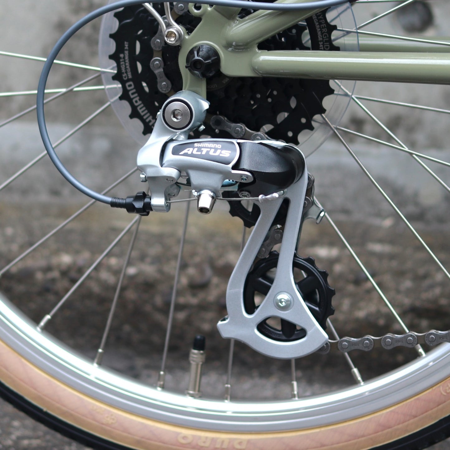 RSM（RSW Sport Mixte） ラレー スモールホイールスポーツミキスト クロモリフレーム フラットバーミニベロ