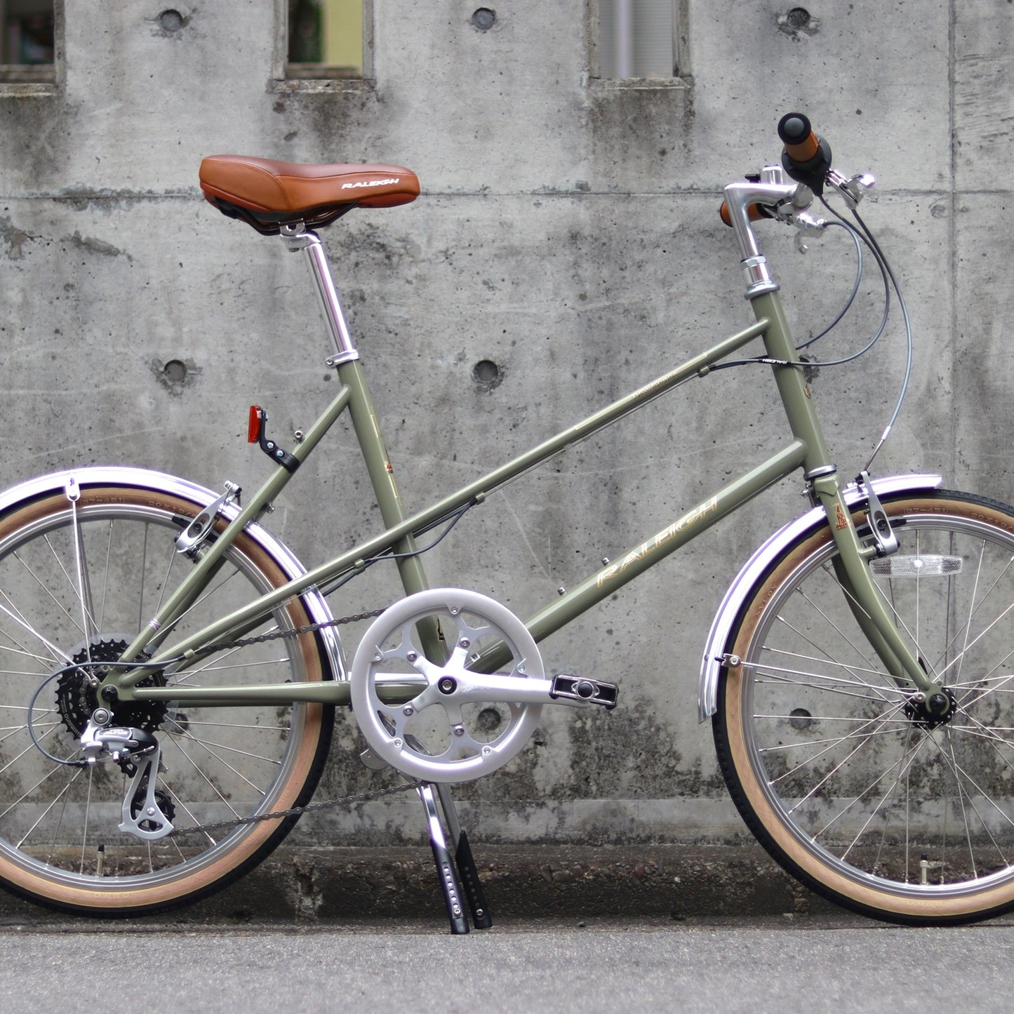 RSM（RSW Sport Mixte） ラレー スモールホイールスポーツミキスト クロモリフレーム フラットバーミニベロ