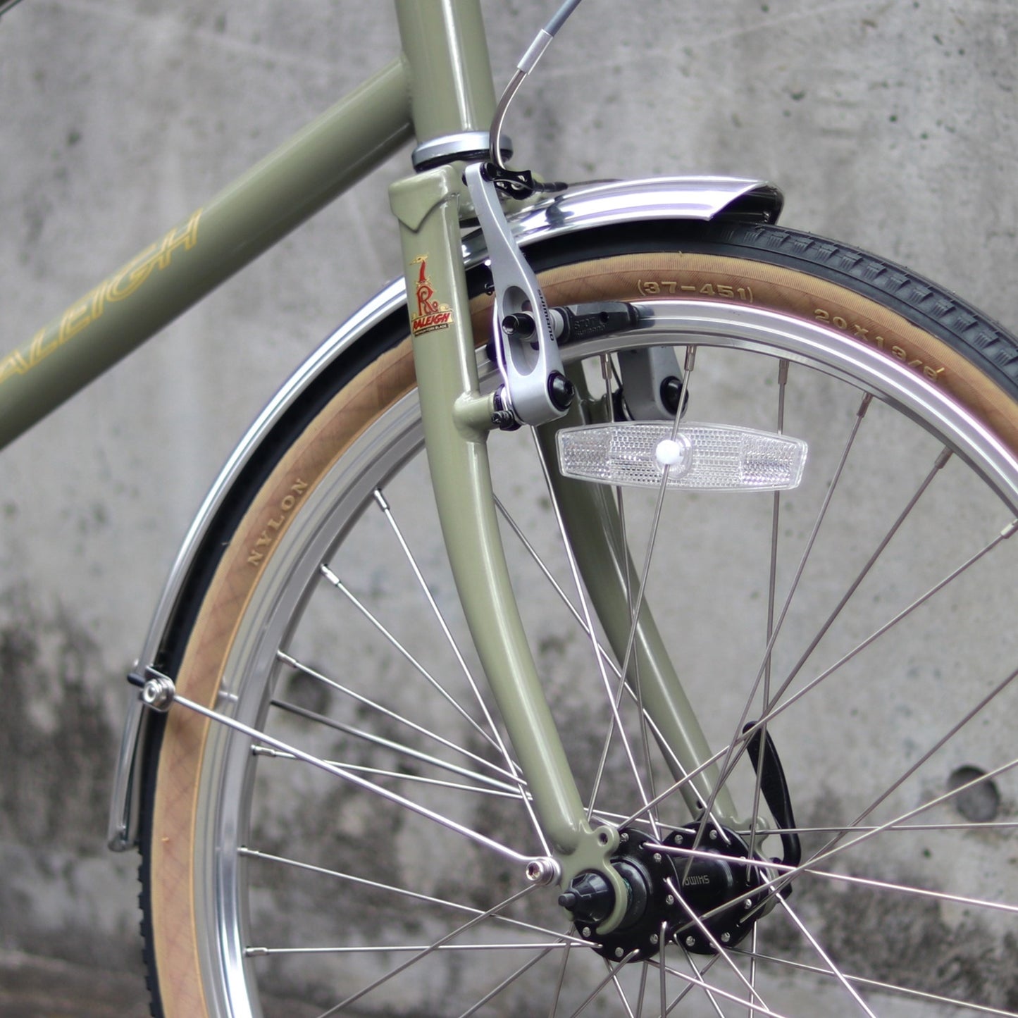 RSM（RSW Sport Mixte） ラレー スモールホイールスポーツミキスト クロモリフレーム フラットバーミニベロ