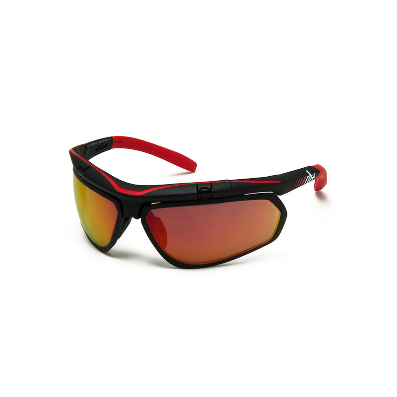 RH+ RH863 OLYMPO Air-X 12 MBK RED 跳ね上げ式スポーツサングラス