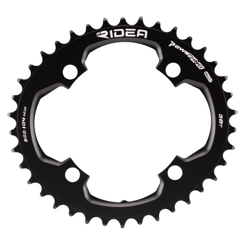 RIDEA MTB Power Ring 楕円フロントシングルチェーンリング 11速対応