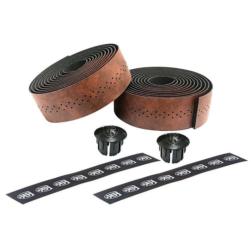 CLASSIC BAR TAPE V2 RITCHEY バーテープ 合成皮革バーテープ ロードバイク ハンドルテープ レザー調バーテープ ドロップバー カスタム クラシックスタイル バイク 自転車 バーテープ ブラウン