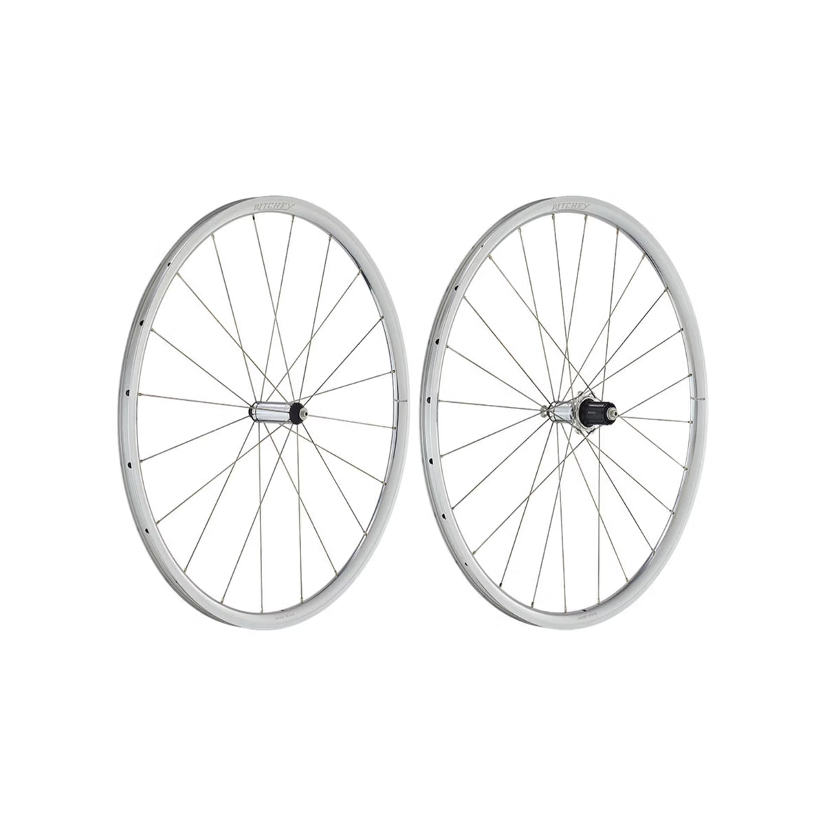 RITCHEY Classic Zeta Wheels Shimano HG ハイポリッシュシルバー リムブレーキホイールセット