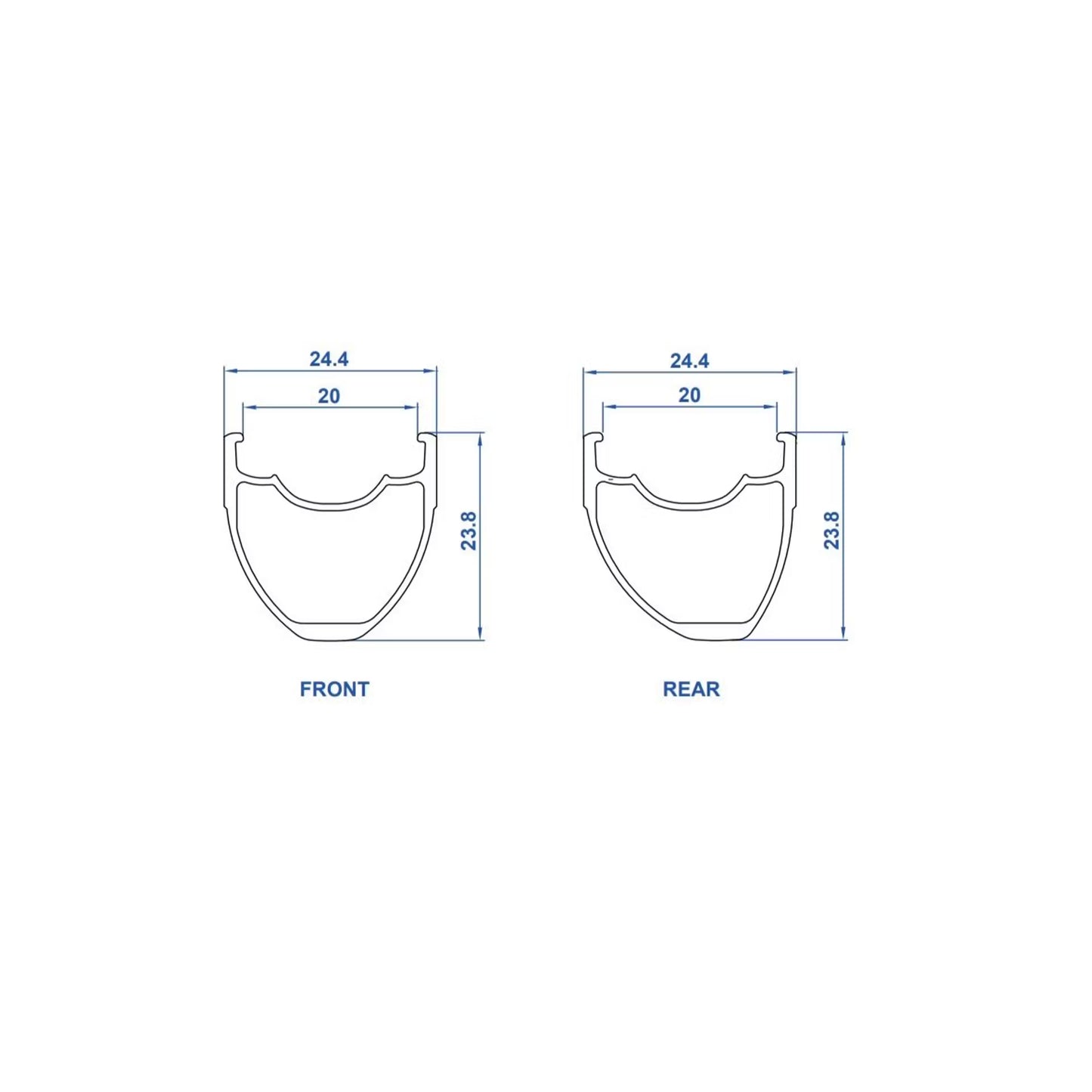 Classic Zeta Wheels（SHIMANO HG） Ritchey Wheelset Classic Zeta ホイール リムブレーキ ホイール 700c シルバーポリッシュ ホイール グラベル対応ホイール 20mm内幅 リッチー OCR リム Phantom Flange ハブ