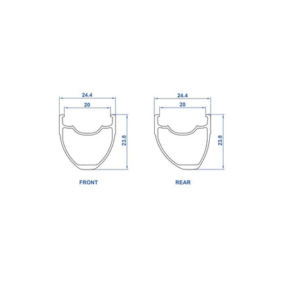 Classic Zeta Wheels（SHIMANO HG）