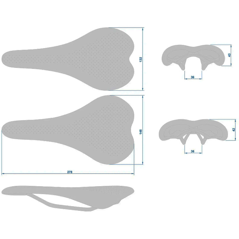 WCS STREEM SADDLE