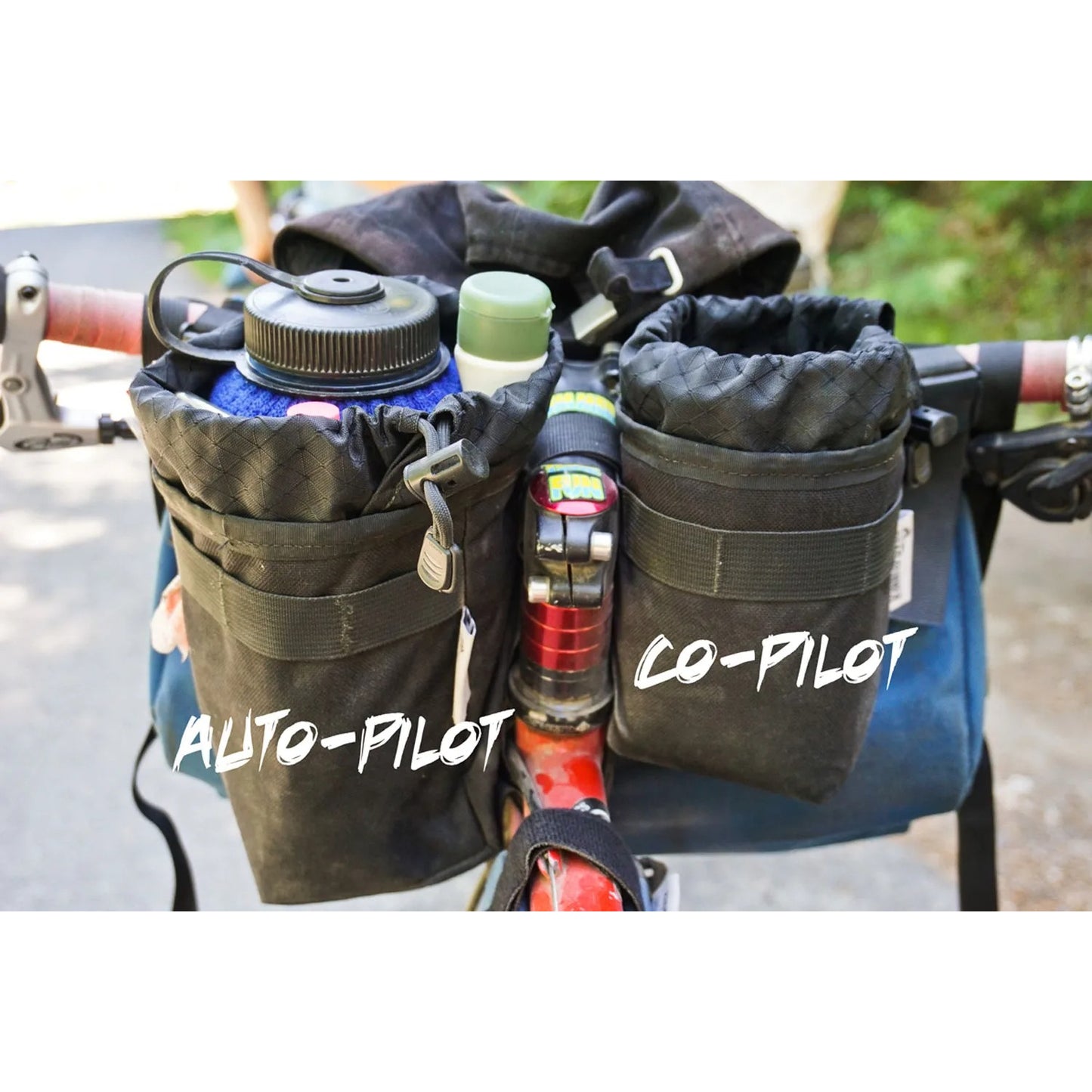 Auto-Pilot Stem Bag ROADRUNNER BAGS ロードランナーバッグス ステムバッグ 大容量 自転車 フロントバッグ グラベルライド バッグ コーデュラナイロン バッグ ロードバイク アクセサリー バイクパッキング ギア