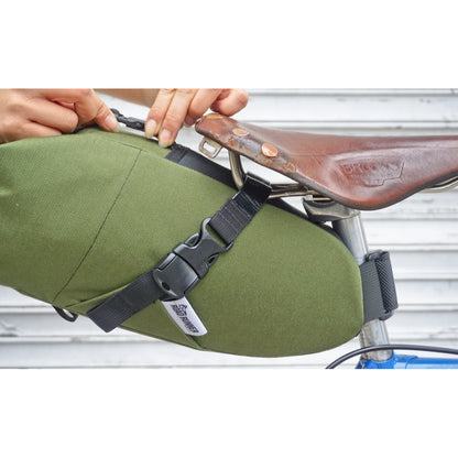 【在庫セール！】Fred Bikepacking Saddle Bag（BLACK）