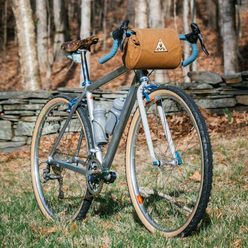 fabios clap trap RON'S BIKES ハンドルバッグ ULTRAROMANCE バッグ バイクパッキング アクセサリー フロントバッグ 小型 ワックスキャンバス バッグ 自転車 X-PAC バイクバッグ グラベルライド バッグ