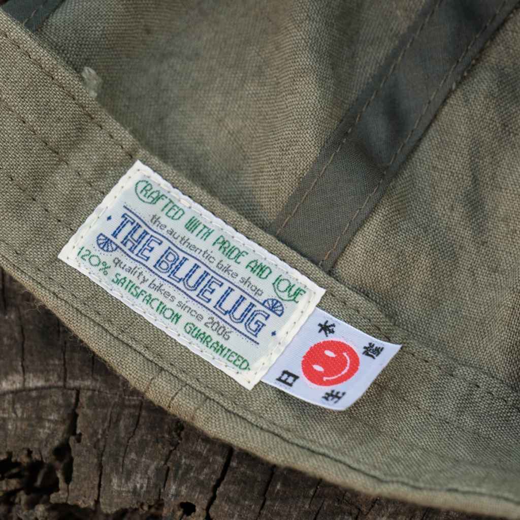 linen tulip cap ULTRAROMANCE コラボ BLUE LUG キャップ リネン サイクルキャップ 自転車 帽子 日本製 バイクパッキング ウェア ロードバイク キャップ 夏用 サイクルキャップ