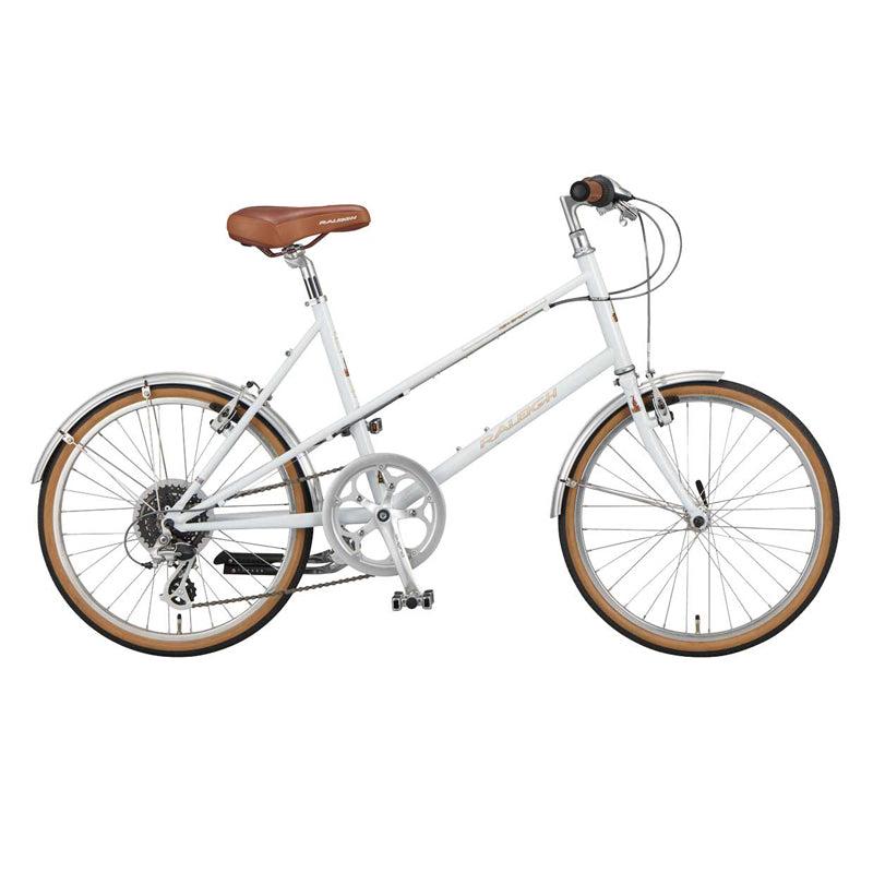 maruisi ミニベロ　小径車 ホワイト ブラウンサドル RALEIGH / RSM（RSW Sport Mixte） – 京都の自転車屋 CYCLE SHOP