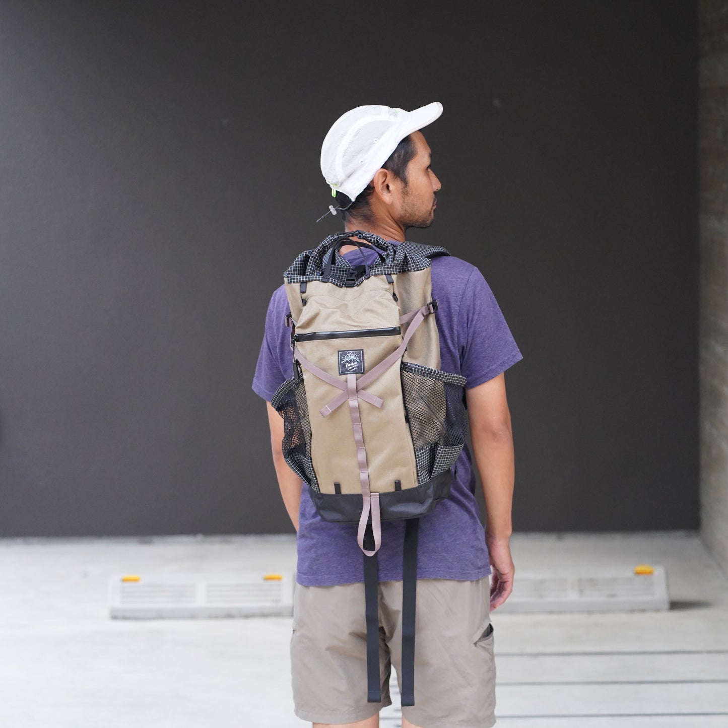 BAMBI（2025 FW New Fabric & Color） RawLow Mountain Works ロウロウマウンテンワークス BAMBI バンビ CORDURAナイロン ロールトップバックパック デイパック ハイキングバッグ アウトドアギア