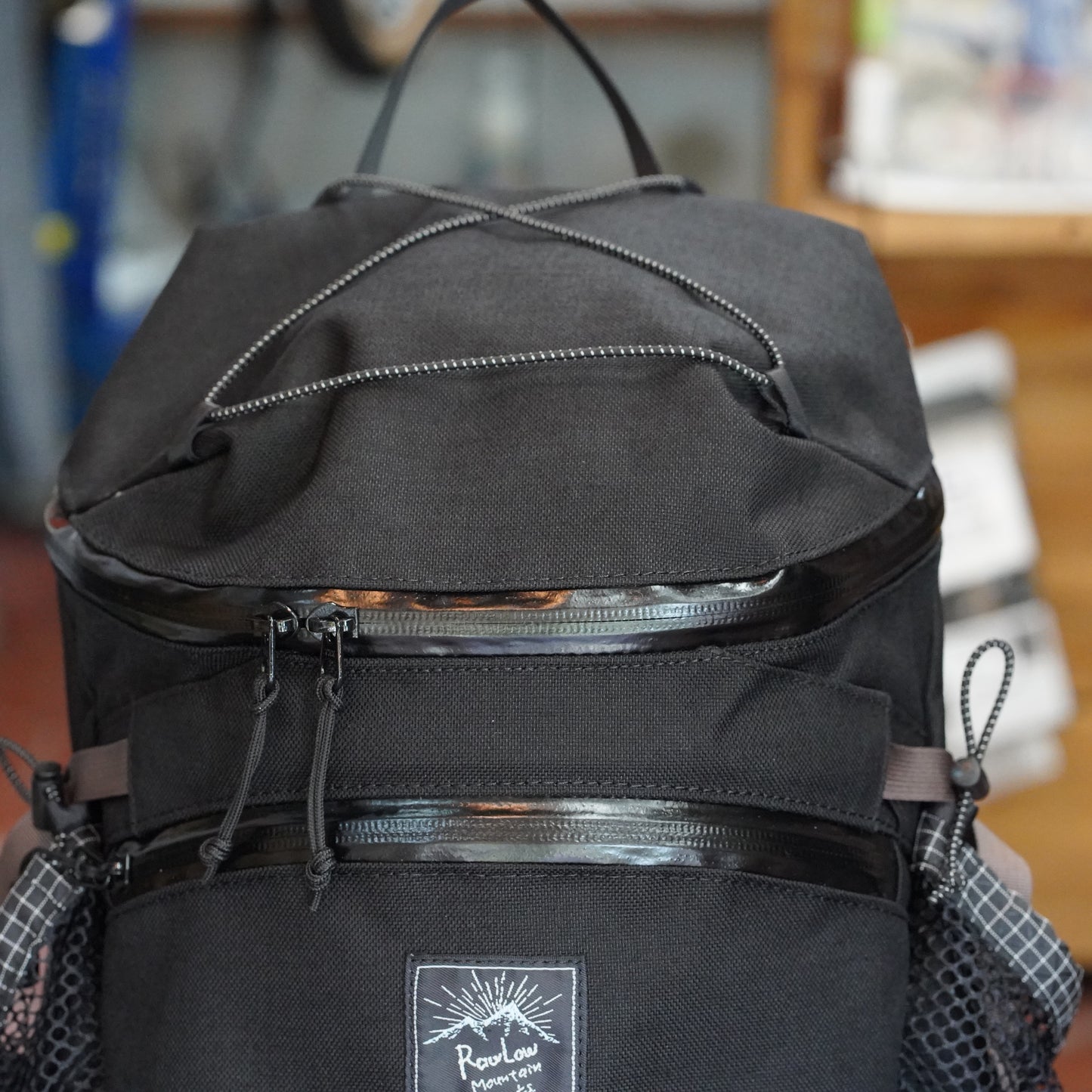 BEETLE バックパック 自転車向け ハイキング デイパック RawLow Mountain Works バッグ 軽量リュック 日本製 丸型バックパック ロードバイク リュック BEETLE バックパック