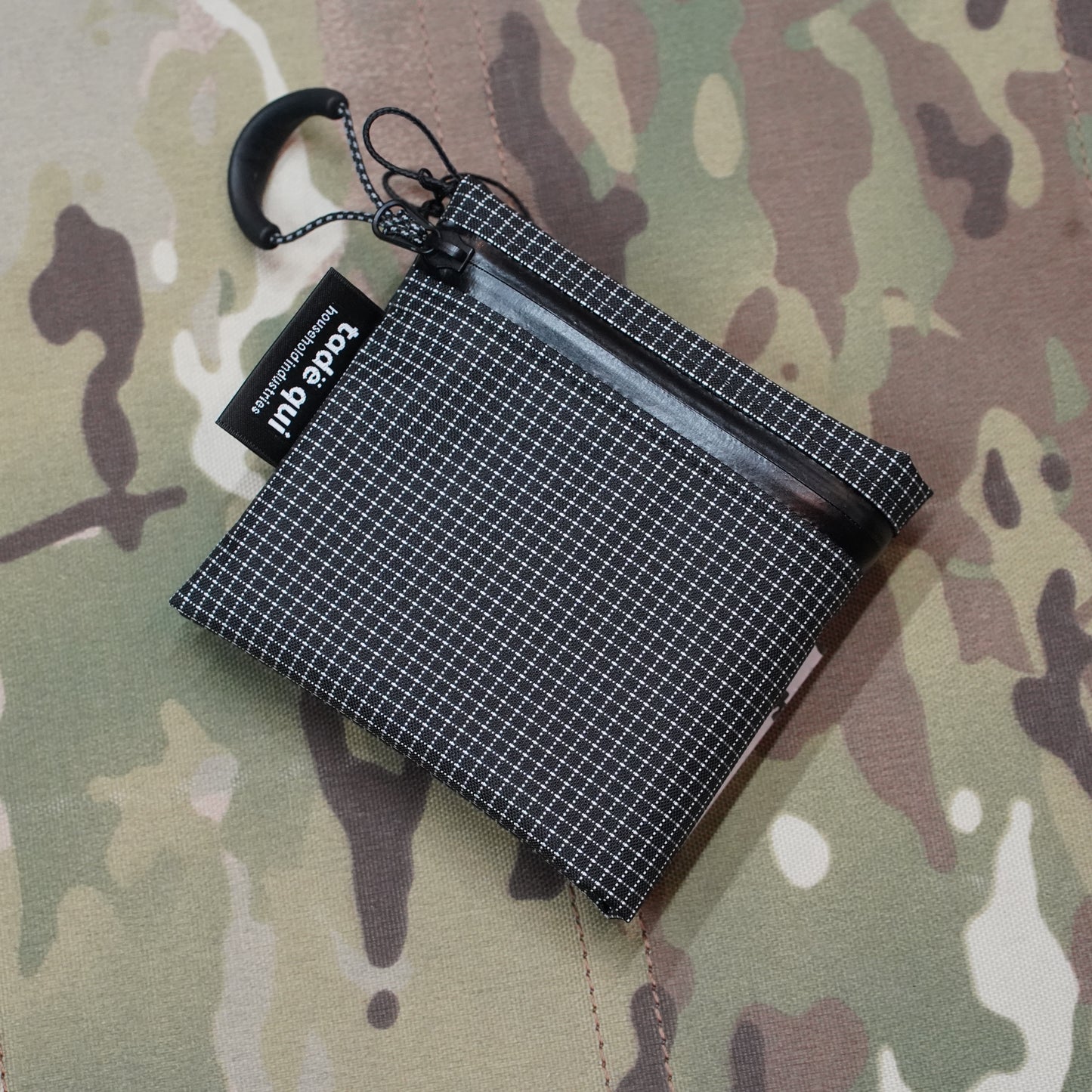 Riders wallet（Venom™︎ UHMWPE 210D ripstop） UHMWPE 財布 リップストップ ウォレット 軽量 財布 サイクリング ロングライド 装備 財布 バイクパッキング ウォレット 軽量 高耐久 ミニ財布 tade qui