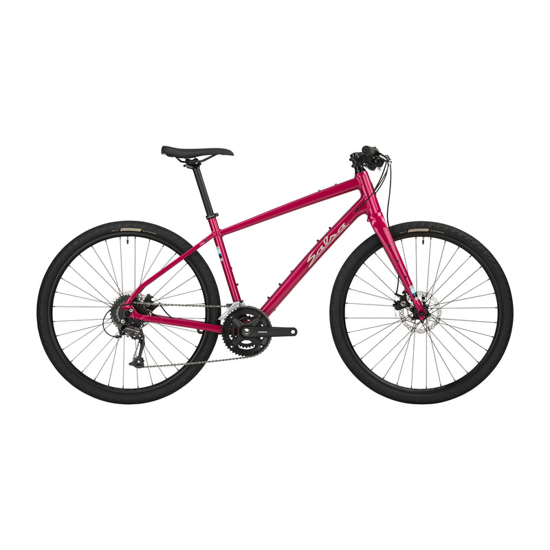 SALSA CYCLES JOURNEYER FLAT BAR ALTUS 650B レッド フラットバーオールロードバイク