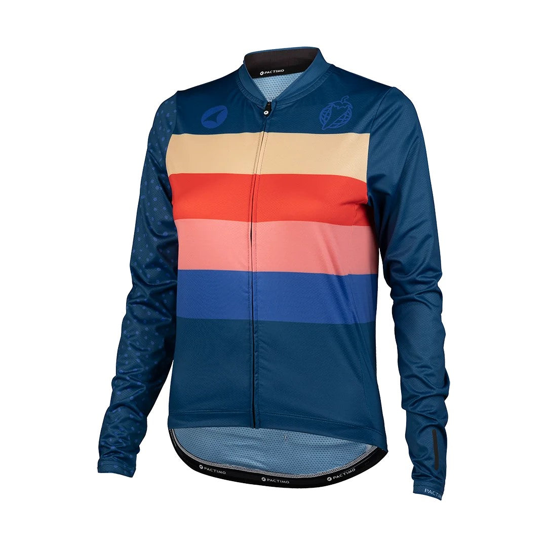 SALSA CYCLES TEAM POLYTONE JERSEY WOMEN'S レディース ロングスリーブサイクルジャージ