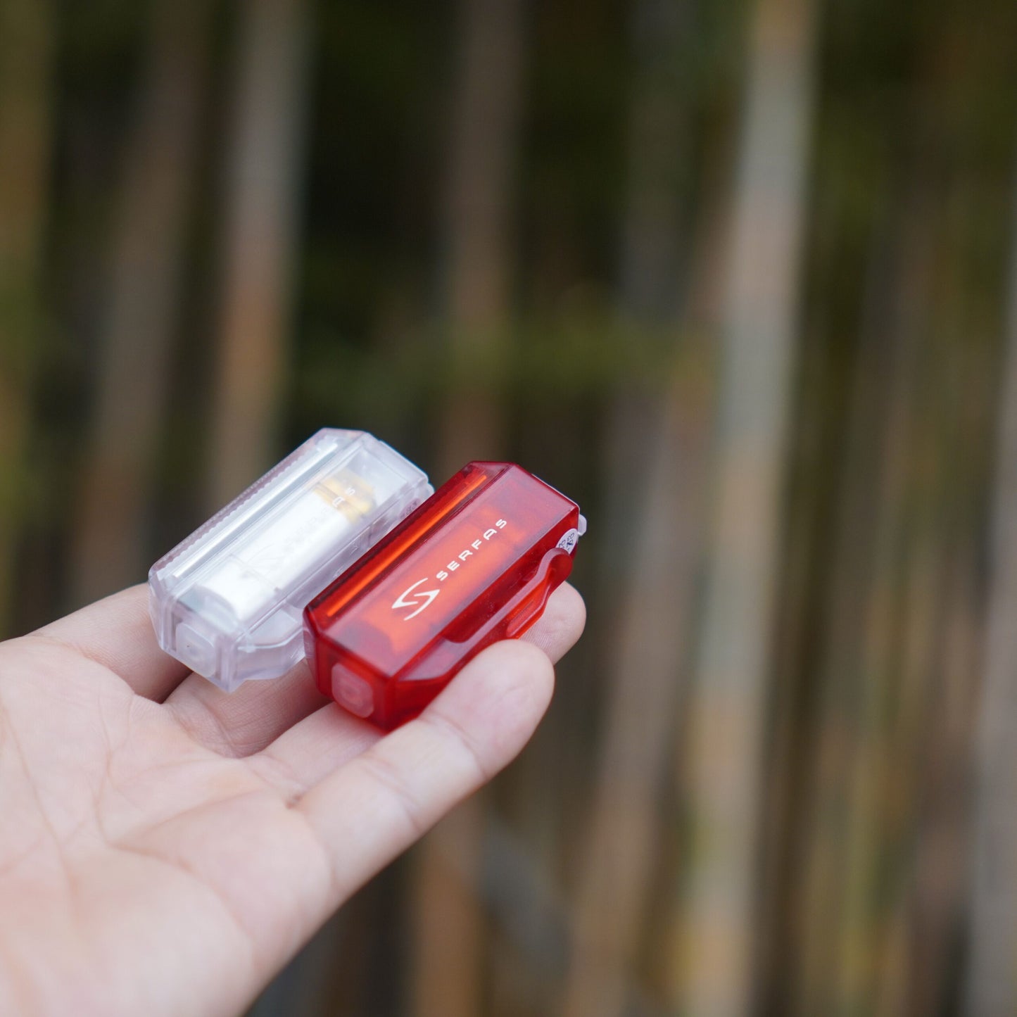 USL-11 / UTL-11 SERFAS ライト フロント セーフティライト 自転車 USB充電 ライト 高視認性 自転車ライト デイライト 自転車 軽量 フロントライト シリコンバンド ライト