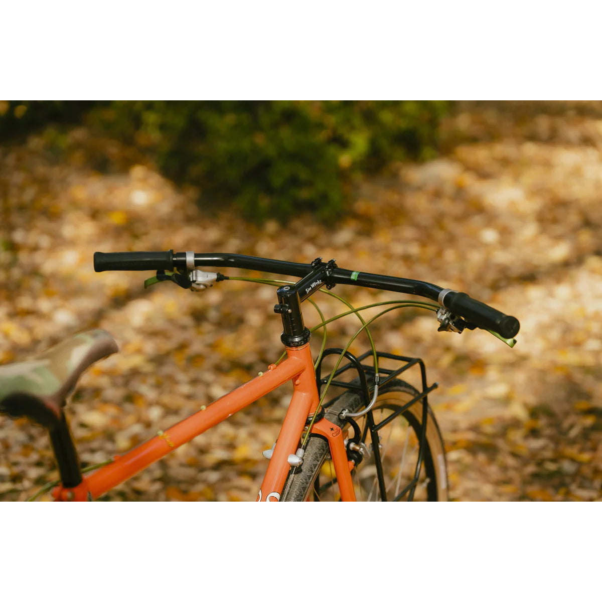 Big Little Nick CrMo Bar SimWorks ハンドルバー クロモリ フラットバー バックスイープバー クルーザーハンドル アドベンチャーバイク ハンドル NITTO ハンドル カスタムハンドルバー