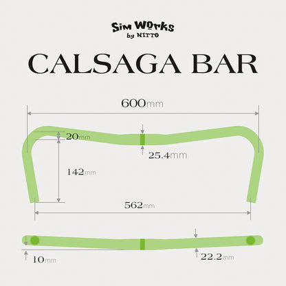 【SIM WORKS by NITTO】Calsaga Bar