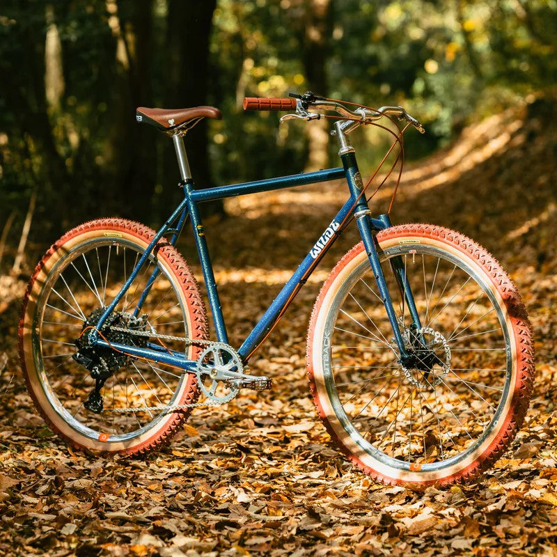 Fun 3 CrMo Bar SimWorks ハンドル ATB ハンドルバー クロモリ ハンドルバー バックスイープ ハンドル 25.4mm クランプ ハンドル NITTO 製 ハンドル グラベル ハンドル