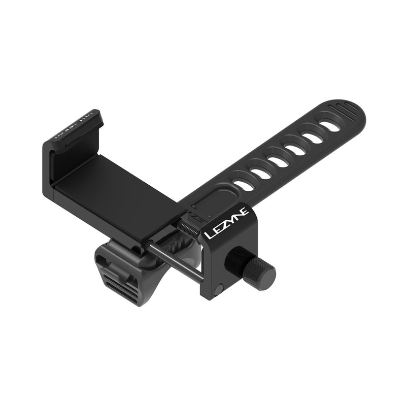 LEZYNE SMART VISE MOUNT BLACK 鍛造アルミ製スマートフォンマウント