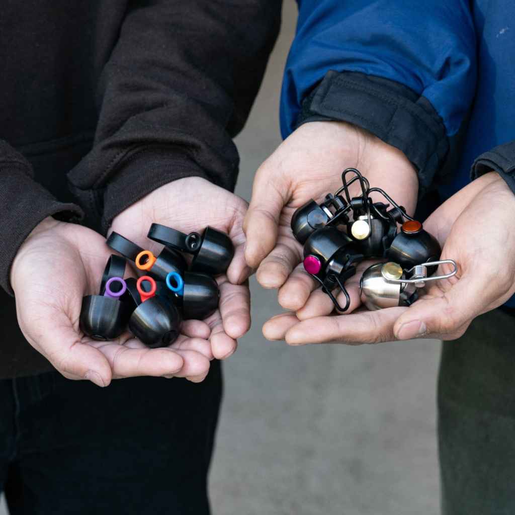 compact bell SPURCYCLE スパーサイクル 自転車ベル 高音質 真鍮ベル 自転車 軽量バイクベル 高級ベル サイクル ハンドルバーアクセサリー ミニマル 自転車ベル