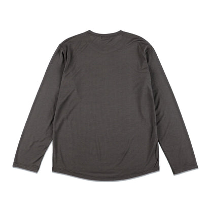 STATIC ALL ELEVATION L/S メンズ メリノウール混ベースレイヤー