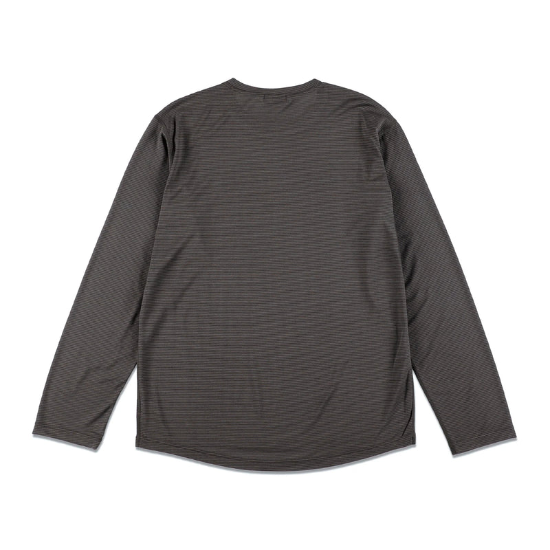 STATIC ALL ELEVATION L/S メンズ メリノウール混ベースレイヤー