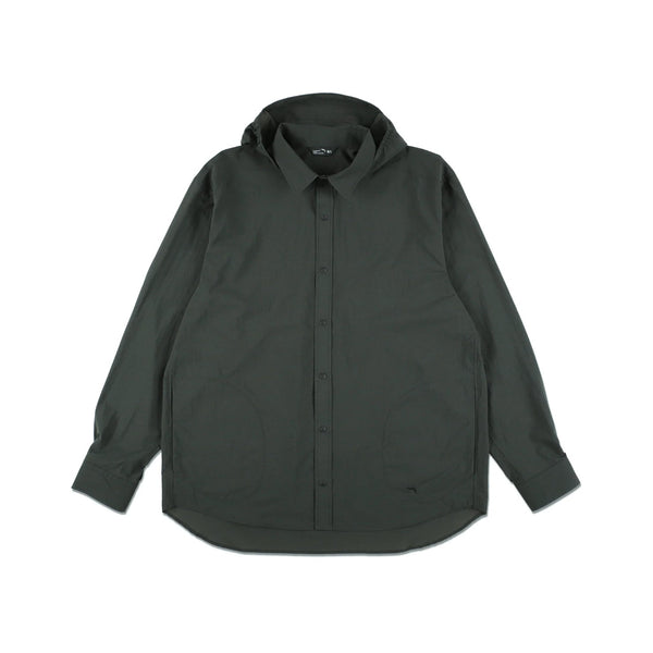 STATIC MERCED RIVER HOOD SHIRTS リサイクルナイロン製フード付きウィンドシャツ