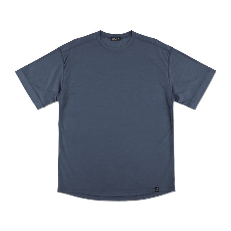 STATIC RAW S/S ウール100%メリノウールショートスリーブTシャツ