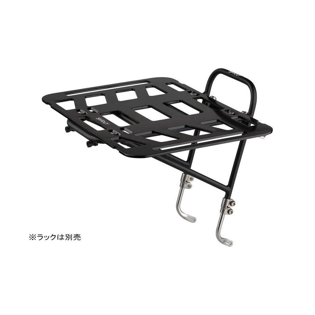 Surly サーリー TV tray rack　テレビトレイラック SURLY TV TRAY｜ツーリングラックを拡張するアルミ製荷台 – 京都の
