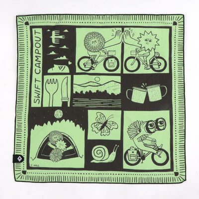 campout 2025 bandana towel