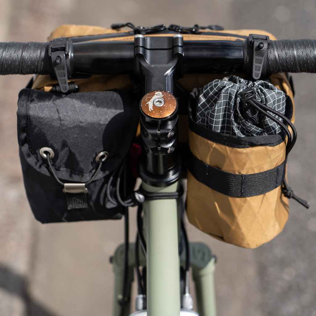 kestrel handlebar bag（ecopak） SWIFT INDUSTRIES スウィフトインダストリーズ KESTREL HANDLEBAR BAG ハンドルバーバッグ バイクパッキングバッグ グラベルライドバッグ ECOPAK バッグ コンパクト自転車バッグ
