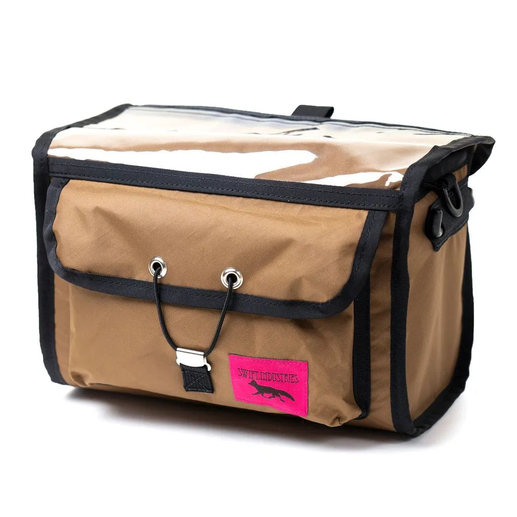 Swift Industries Paloma ハンドルバーバッグ 茶【未使用】 SWIFT INDUSTRIES / paloma handlebar bag（ecopak） – 京都の
