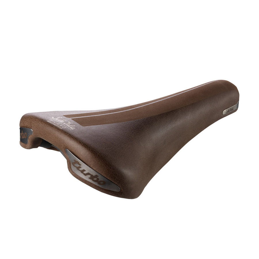 MILANO TURBO BULLITT Selle Italia サドル TURBO サドル レザーサドル 自転車 クラシックバイク パーツ ヴィンテージ サドル交換 ロードバイク カスタムパーツ Fecアロイ レール