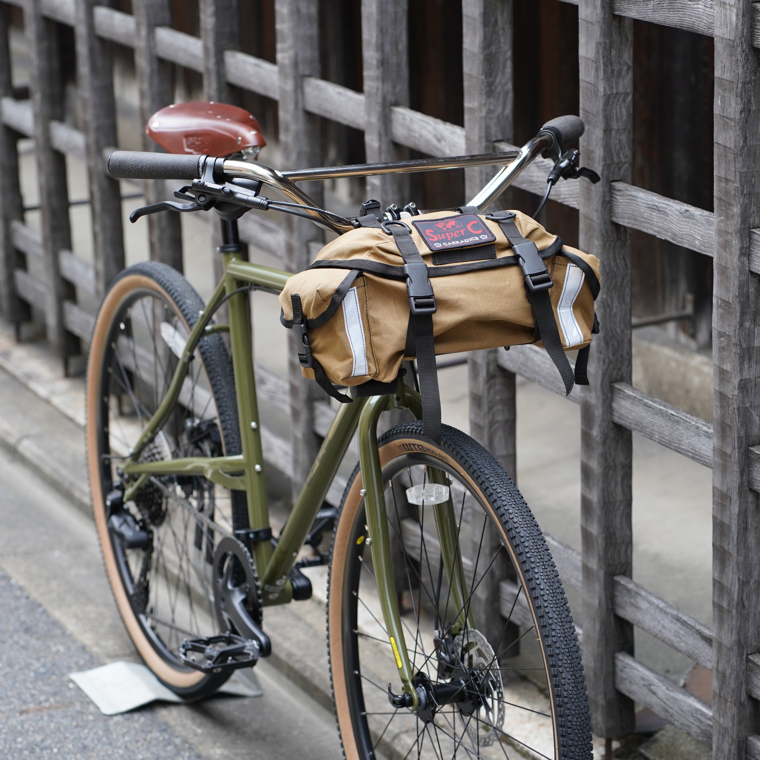 Carradice オリーブグリーン バッグ CARRADICE キャンバスバッグ オリーブグリーンハンドルバー