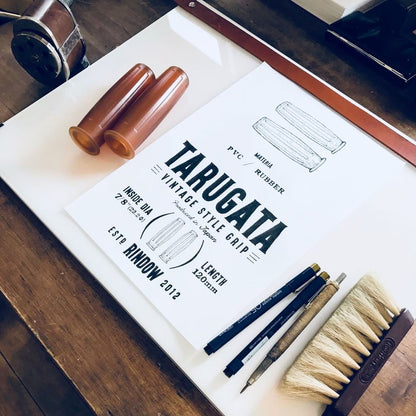 TARUGATA Vintage Style Grip（PVC）