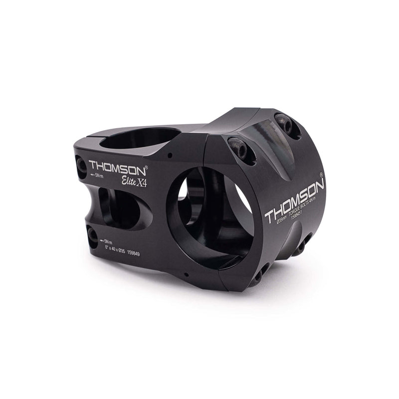 THOMSON ステム　ブラック 専用袋付き THOMSON ELITE 35mm X4 STEM｜35mm対応MTBステム – 京都の自転車屋