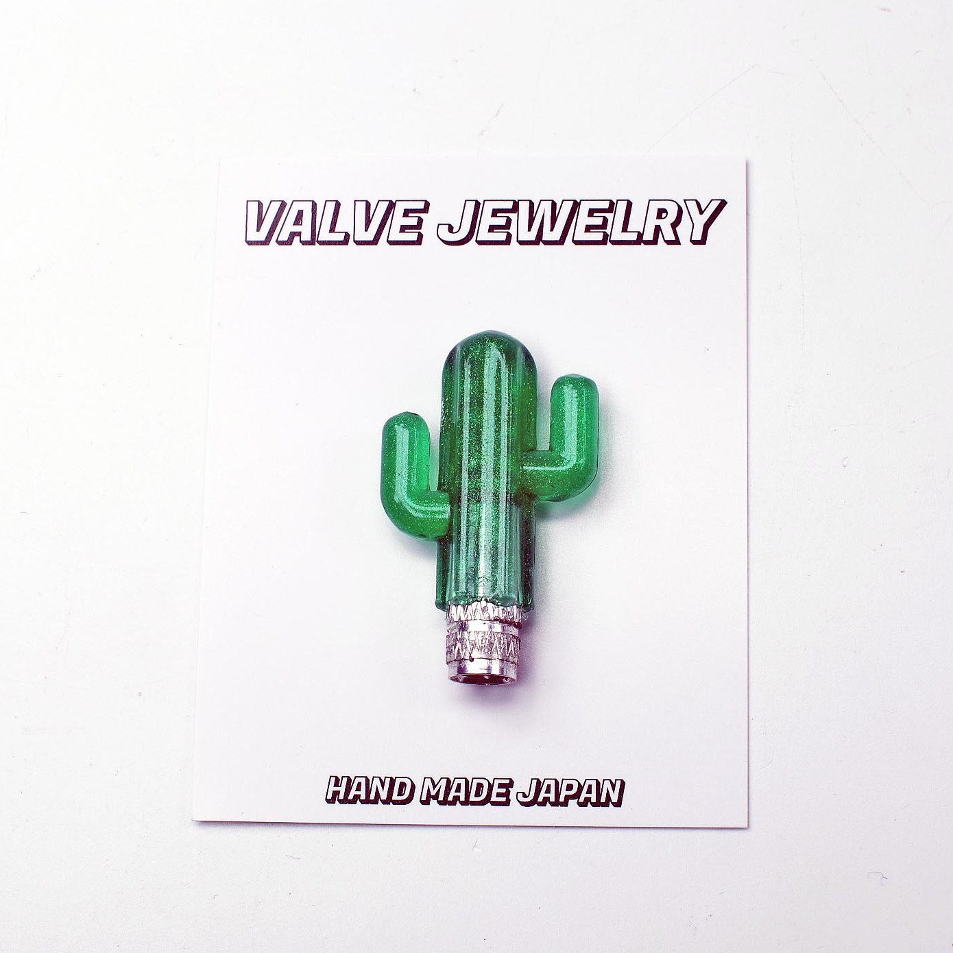 ToxicWorks Valve Jewelry：Cactus｜透明感あるレジン素材が魅力の