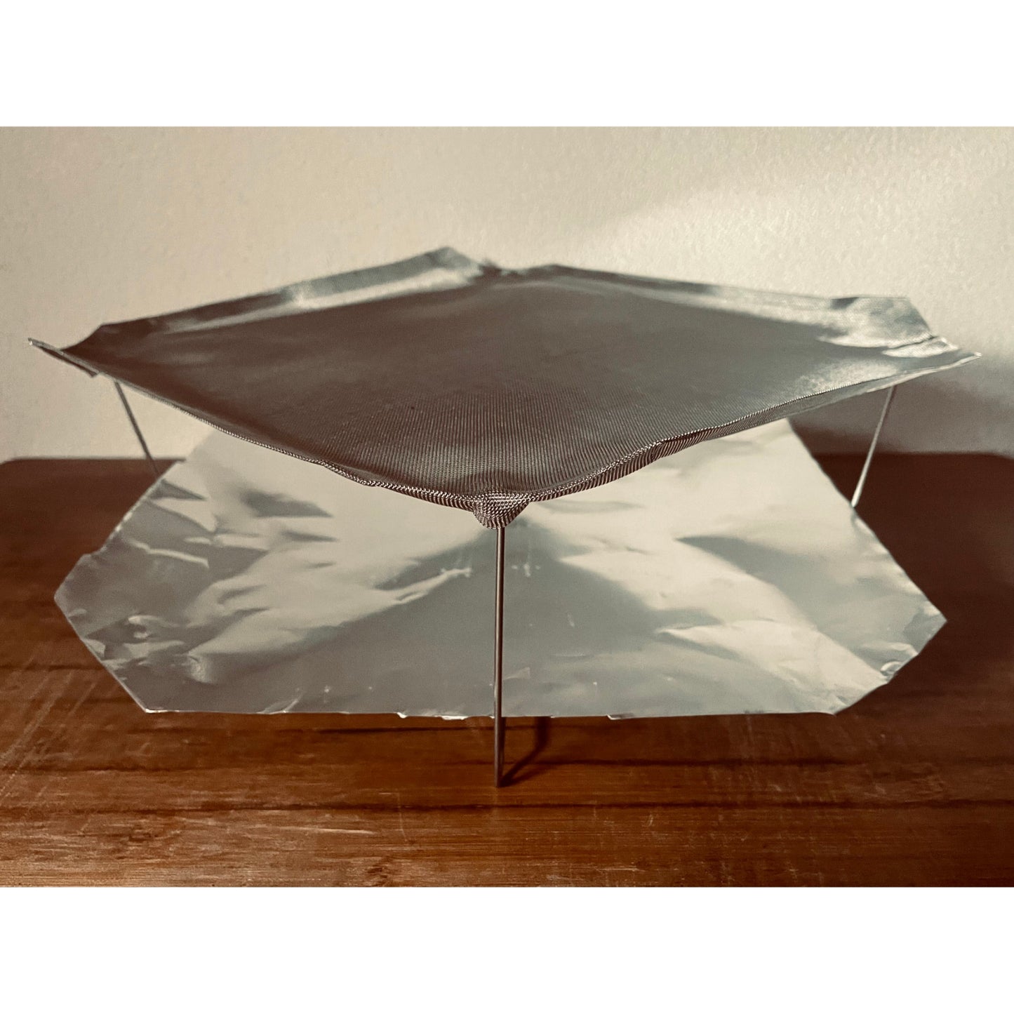 焚き火台UKIBI（浮火） ULキャンプ アップサイクル焚き火台 焚き火ギア軽量 ソロキャンプ装備 コンパクトストーブ ブッシュクラフト道具 ミニマルキャンプギア