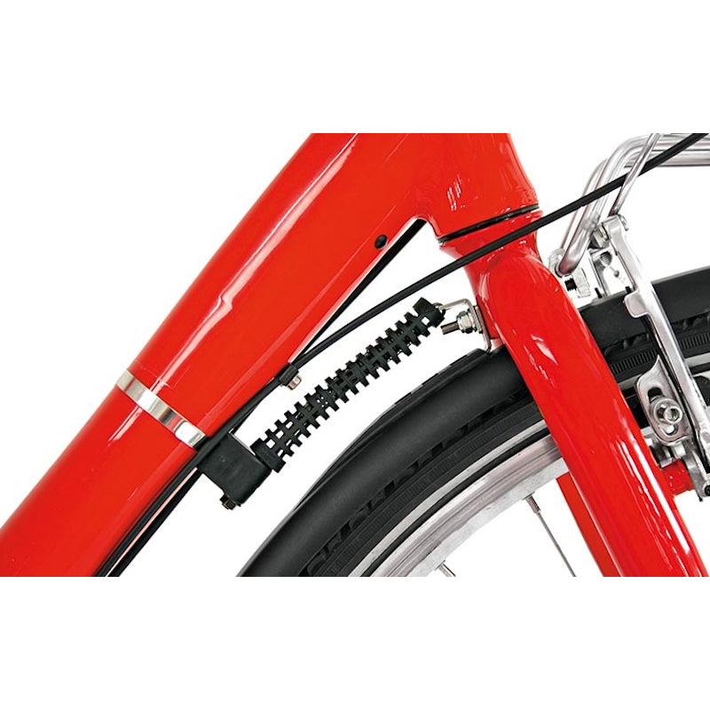 ステアリングダンパー UNI hebie ステアリングダンパー 自転車 ホイールスタビライザー フロントラック ハンドル安定 自転車 ハンドル暴れ防止