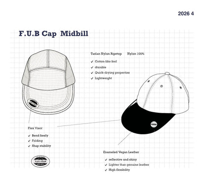 F.U.B Cap Midbill col.Navy
