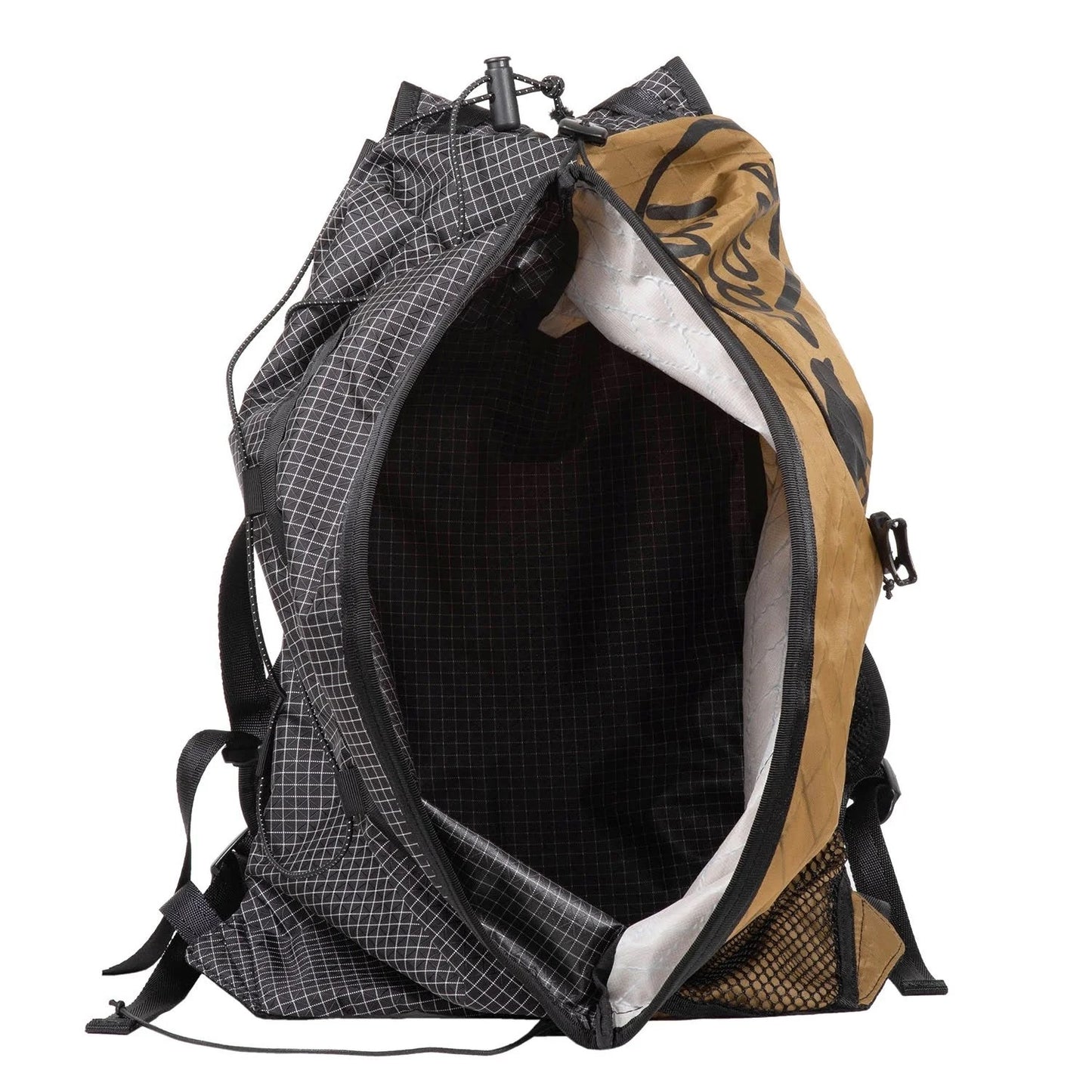 Chips Bag 13L（OLIVE） Welldone Chips Bag ウェルダン 名古屋 バッグ X-PAC バックパック 13L 自転車 ハイク 兼用 バッグ MTB デイパック 軽量 バイクパッキング バックパック 国産 ハンドメイド バッグ