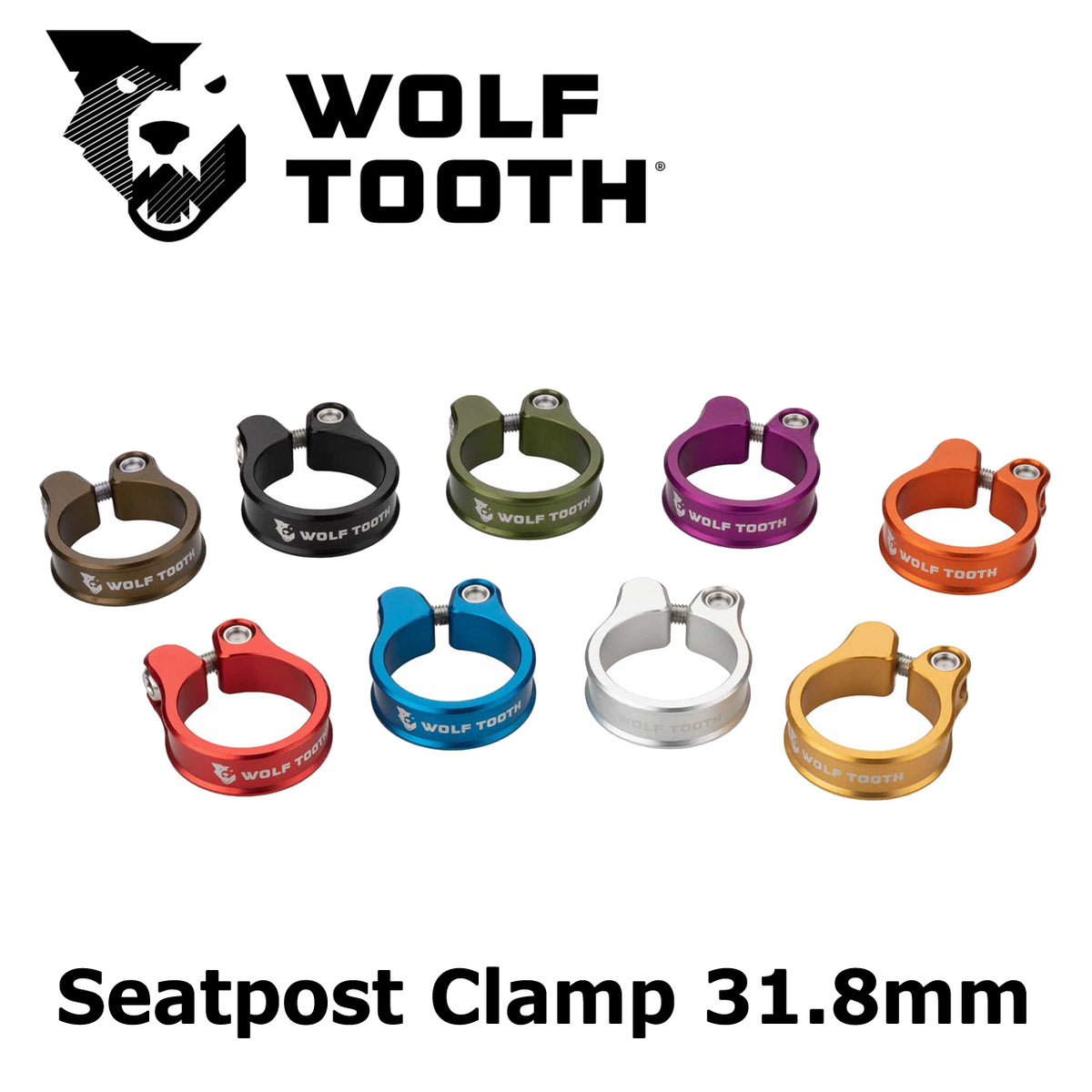 WOLF TOOTH Seatpost Clamp 31.8 CNC削り出しシートポストクランプ