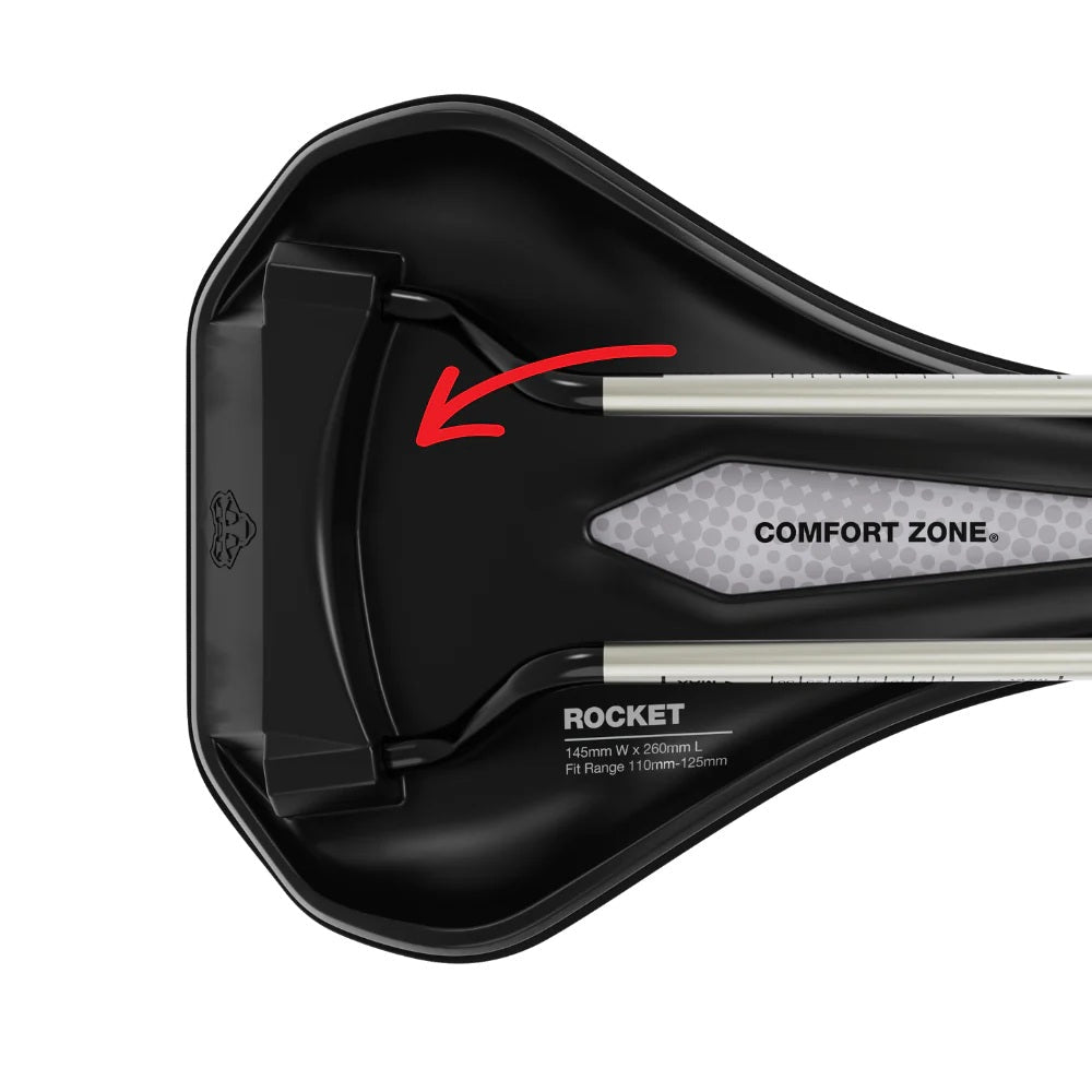 Rocket - Steel WTB サドル MTB サドル マウンテンバイク サドル ロングライド サドル スチールレール サドル 登坂向け サドル 145mm サドル