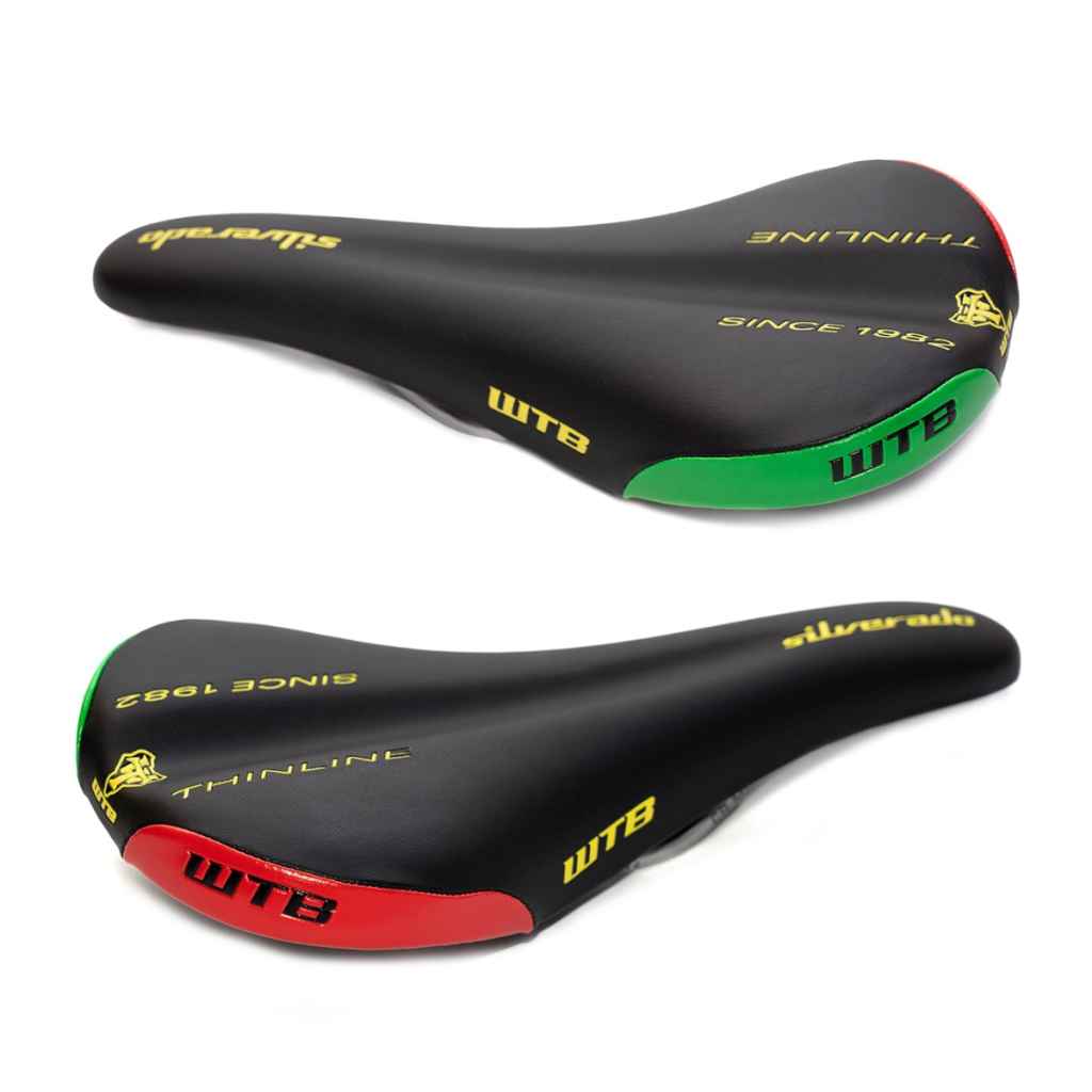 SILVERADO race saddle BL special (rasta)