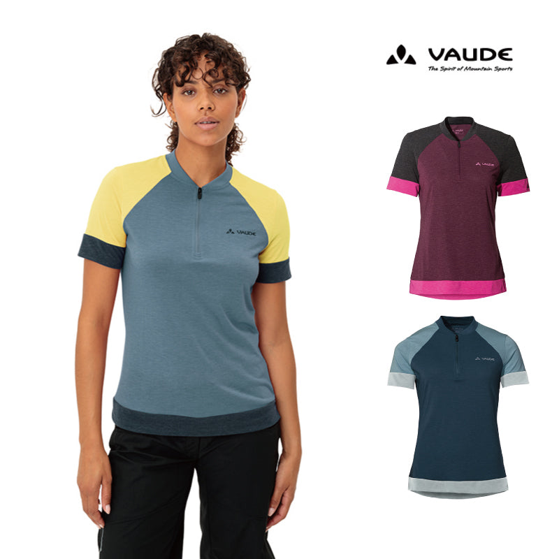 VAUDE Women's Altissimo Q-Zip Shirt レディース サイクルシャツ