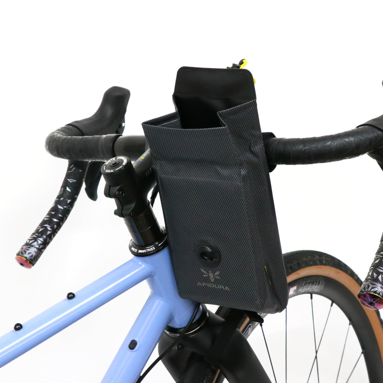 エクスペディション ステム パック（1.3L） アピデュラ ステムバッグ フロントバッグ 自転車 自転車用マグネットバッグ バイクパッキング バッグ ステムポーチ 防水 フィドロック バッグ 自転車 キャンプ ギア