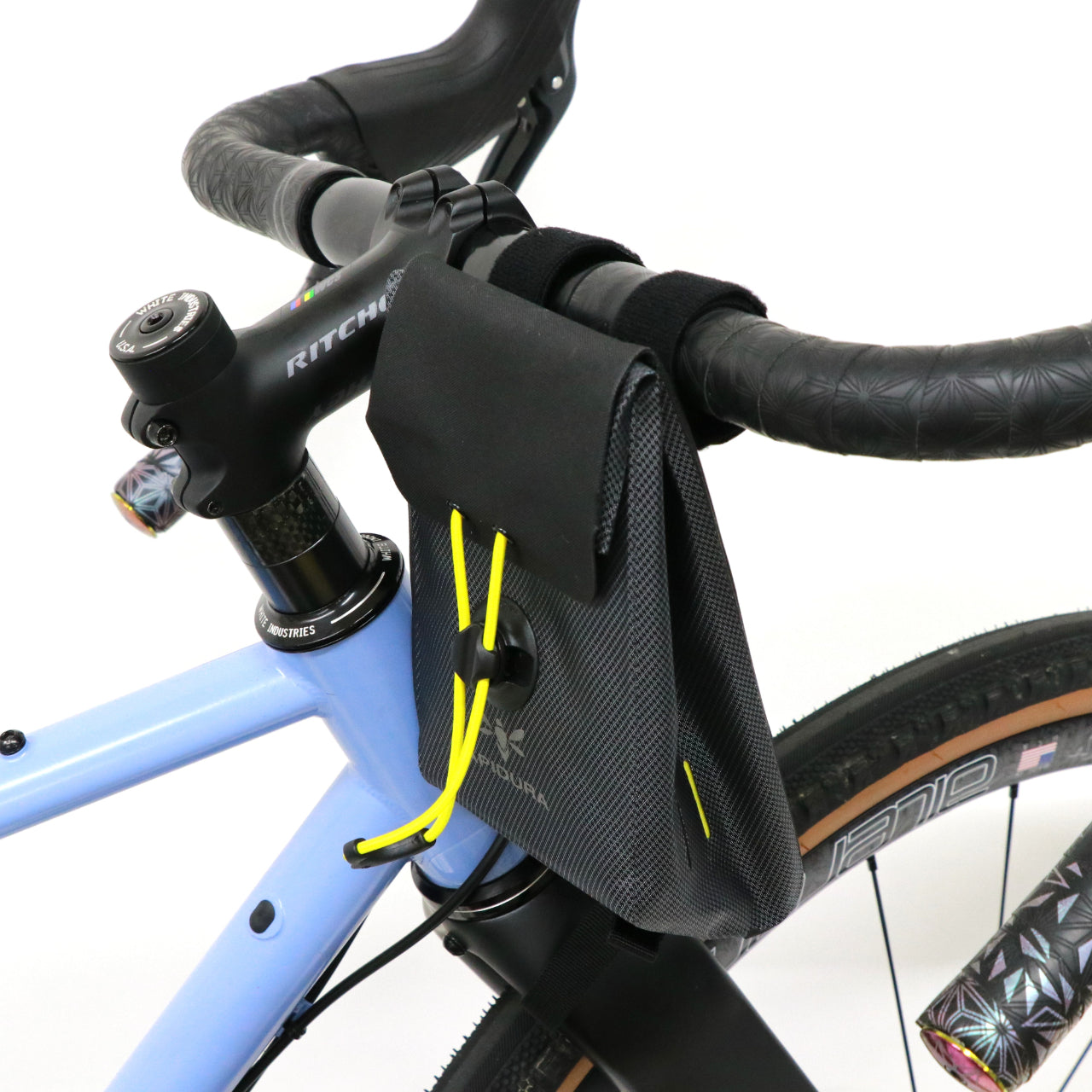 エクスペディション ステム パック（1.3L） アピデュラ ステムバッグ フロントバッグ 自転車 自転車用マグネットバッグ バイクパッキング バッグ ステムポーチ 防水 フィドロック バッグ 自転車 キャンプ ギア